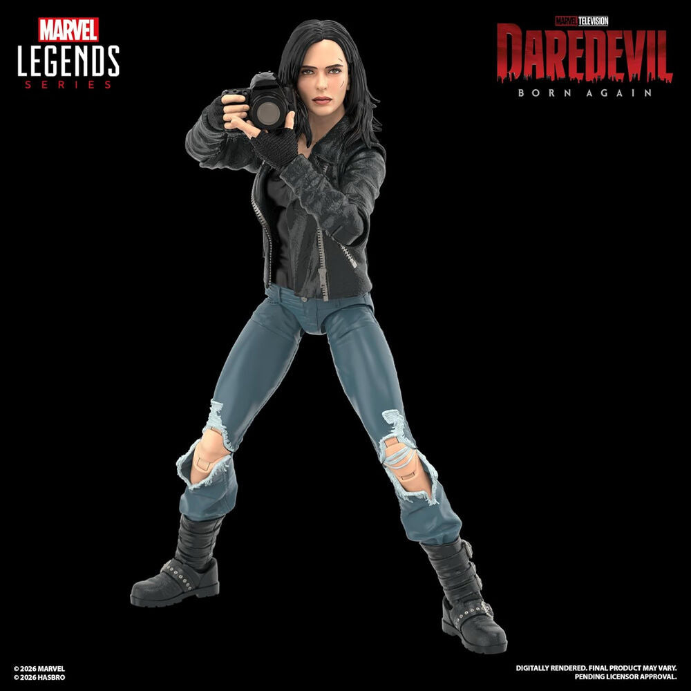 Figura Daredevil & Jessica Jones Daredevil Born Again Marvel Legends 15cm