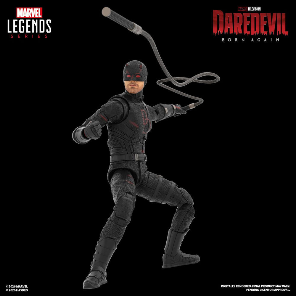 Figura Daredevil & Jessica Jones Daredevil Born Again Marvel Legends 15cm