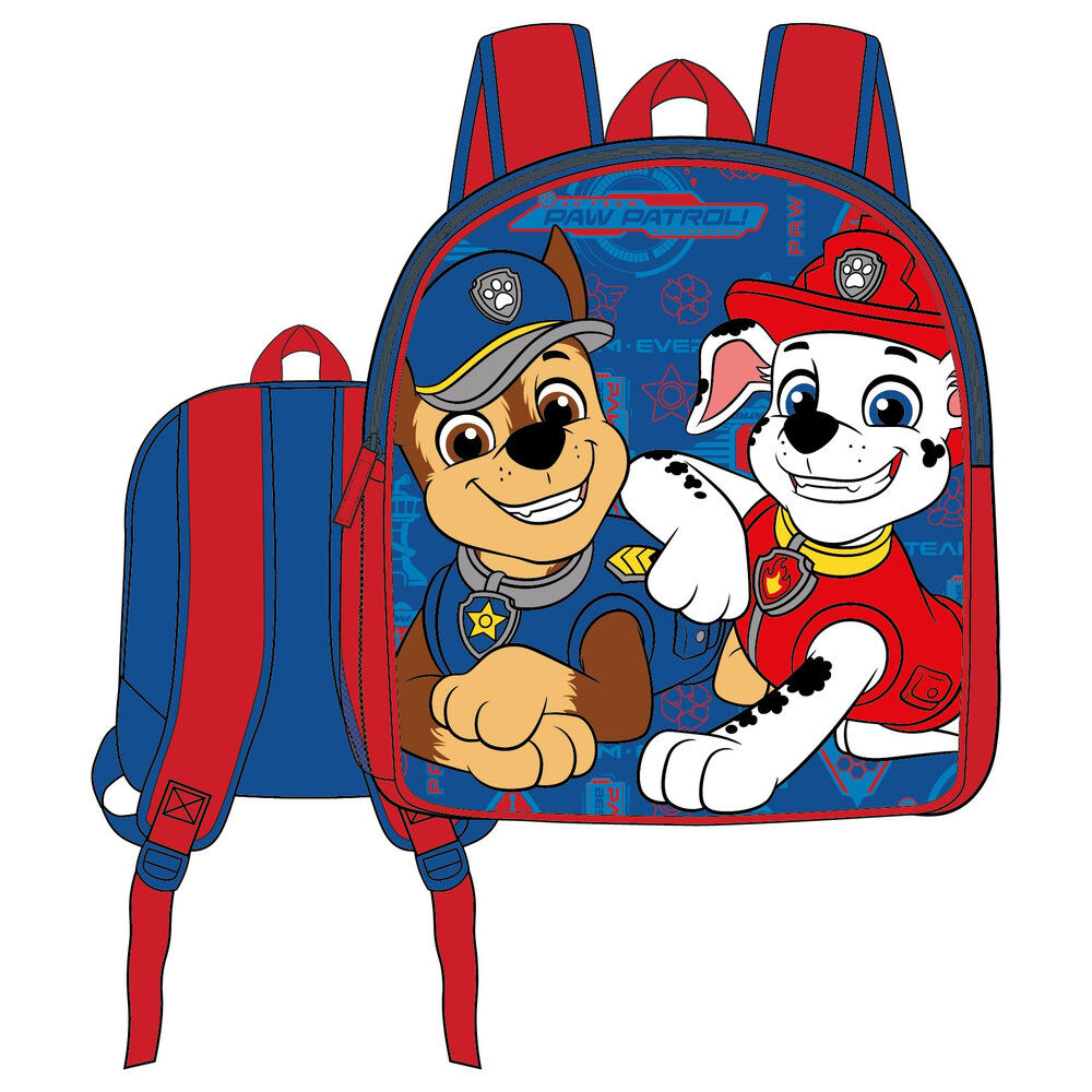 Mochila Patrulla Canina Paw Patrol 25cm