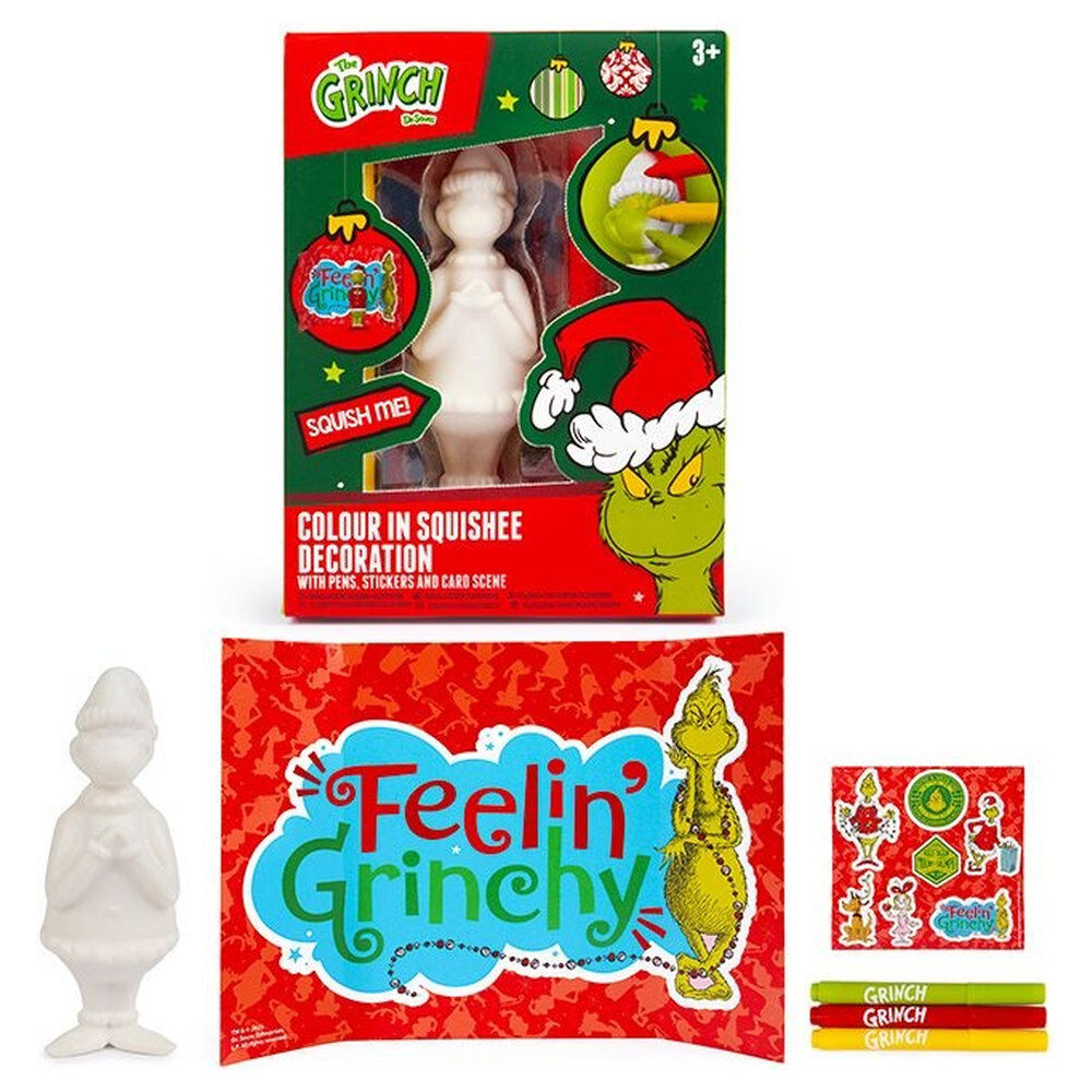 Figura yeso pintar El Grinch