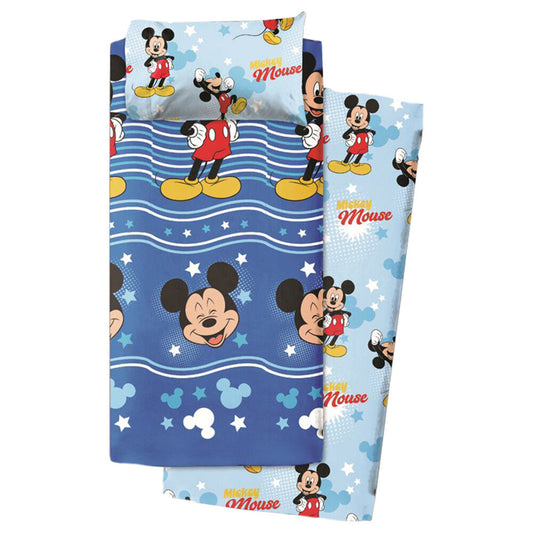 Juego sabanas Mickey Disney algodon 90cm