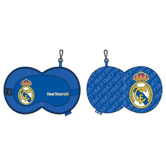 Cojin viaje + antifaz Real Madrid