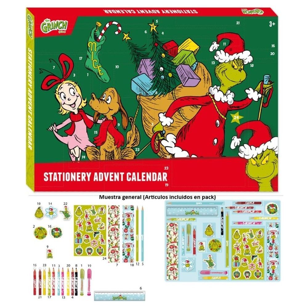 Calendario Adviento El Grinch