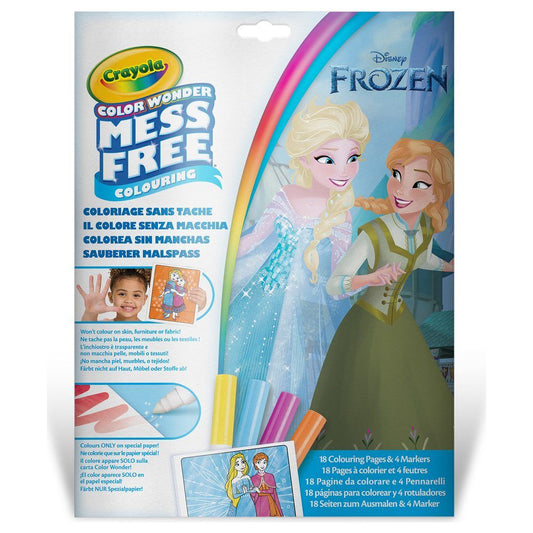 Colorea sin manchas Frozen