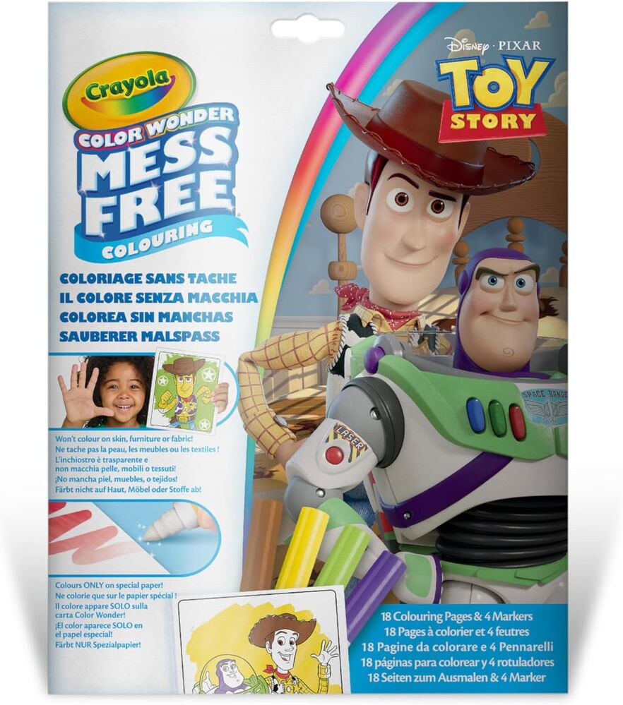 Colorea sin manchas Toy Story Disney