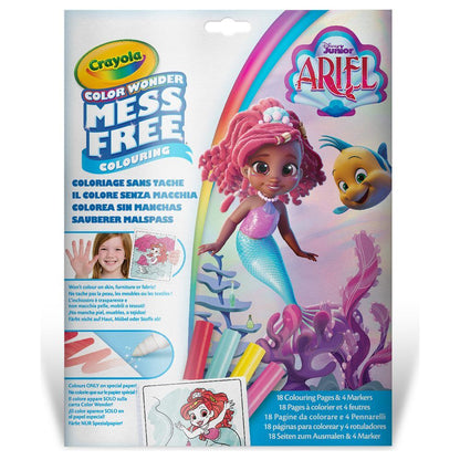 Colorea sin manchas Ariel La Sirenita