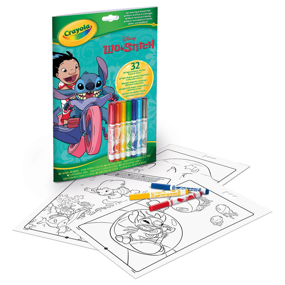 Libro actividades  Lilo & Stitch - Stitch Disney
