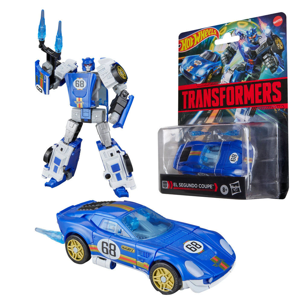 Figura El Segundo Coupe Hot Wheels Transformers 12.5cm