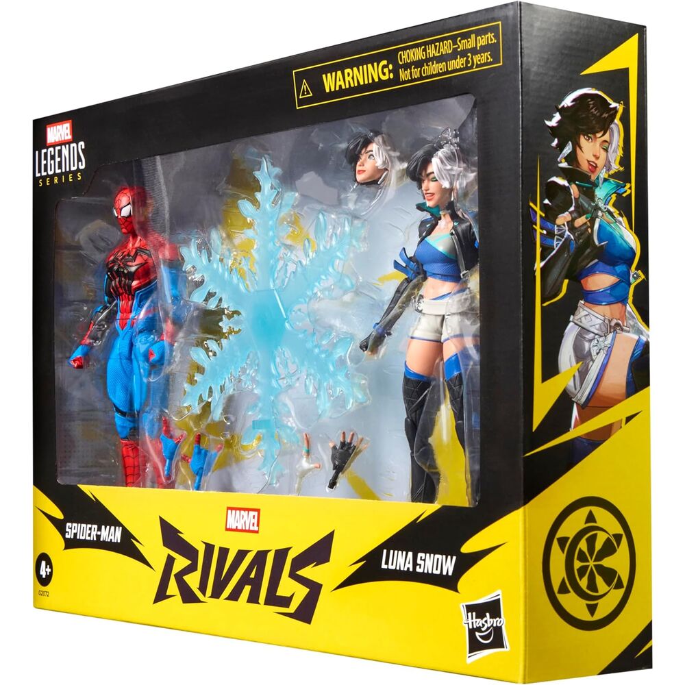Figura Spider-Man & Luna Snow Rivals Marvel Legends 15cm