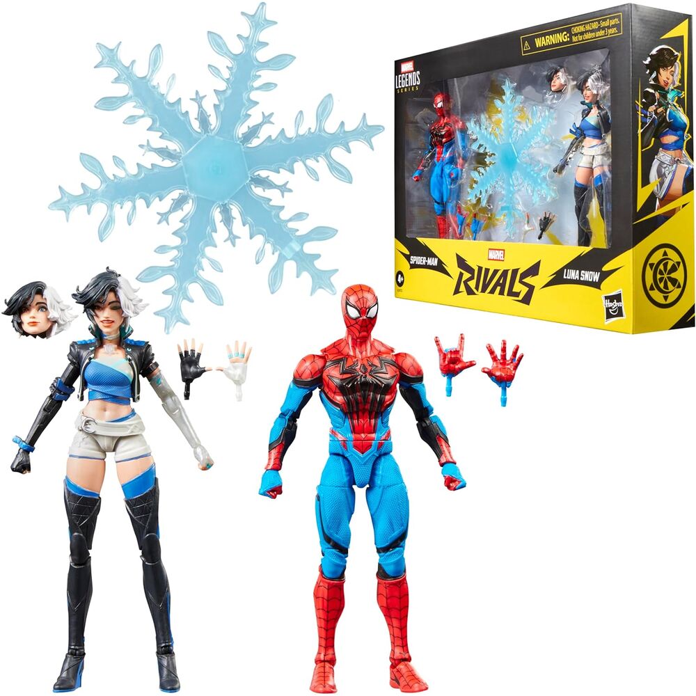 Figura Spider-Man & Luna Snow Rivals Marvel Legends 15cm