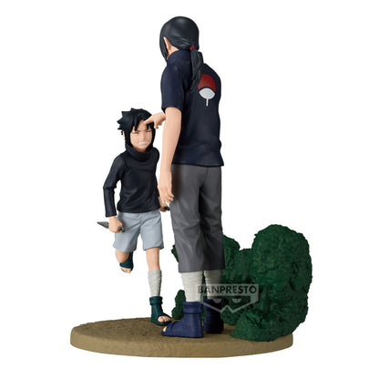 Figura Sasuke Uchiha & Itachi Uchiha Memorable Saga Naruto Shippuden 14cm