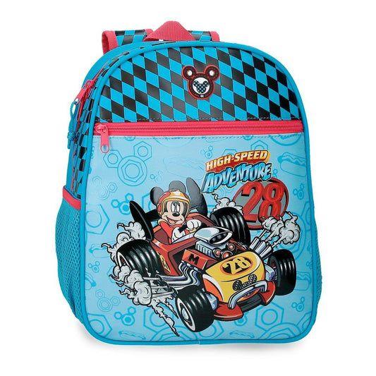 Mochila High Speed Mickey Disney 33cm adaptable