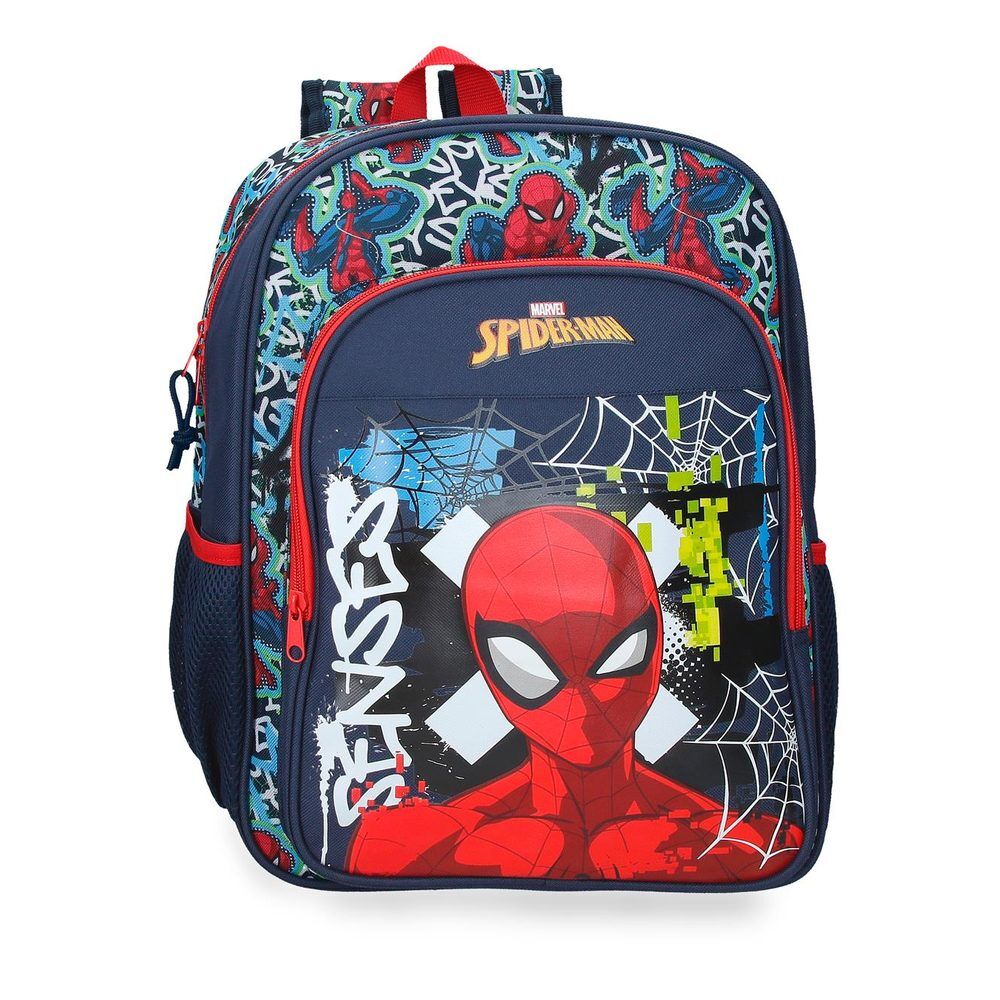 Mochila Graffity Spiderman Marvel 40cm adaptable