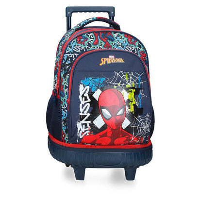 Trolley compact Graffity Spiderman Marvel extraible 43cm