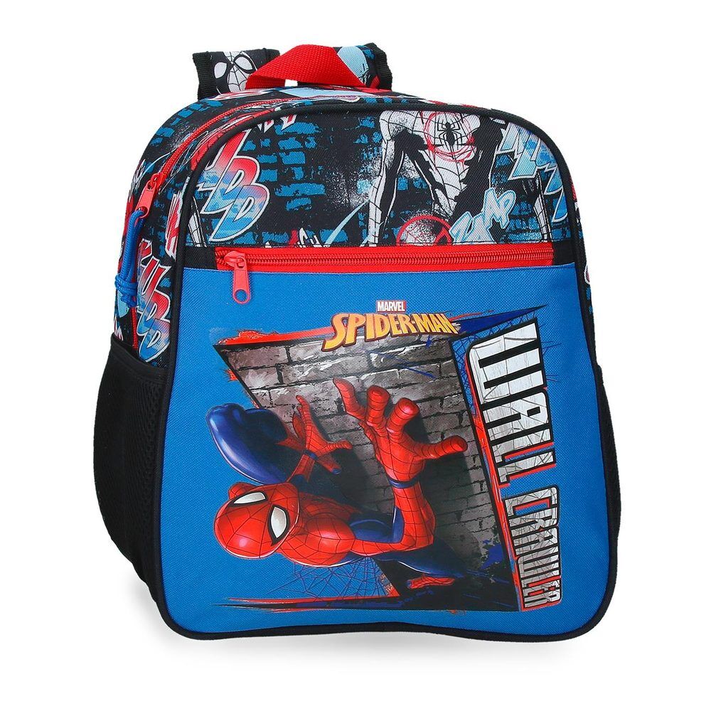 Mochila Wall Crawler Spiderman Marvel 33cm adaptable