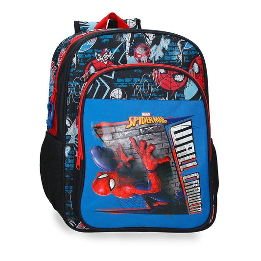 Mochila Wall Crawler Spiderman Marvel 40cm adaptable