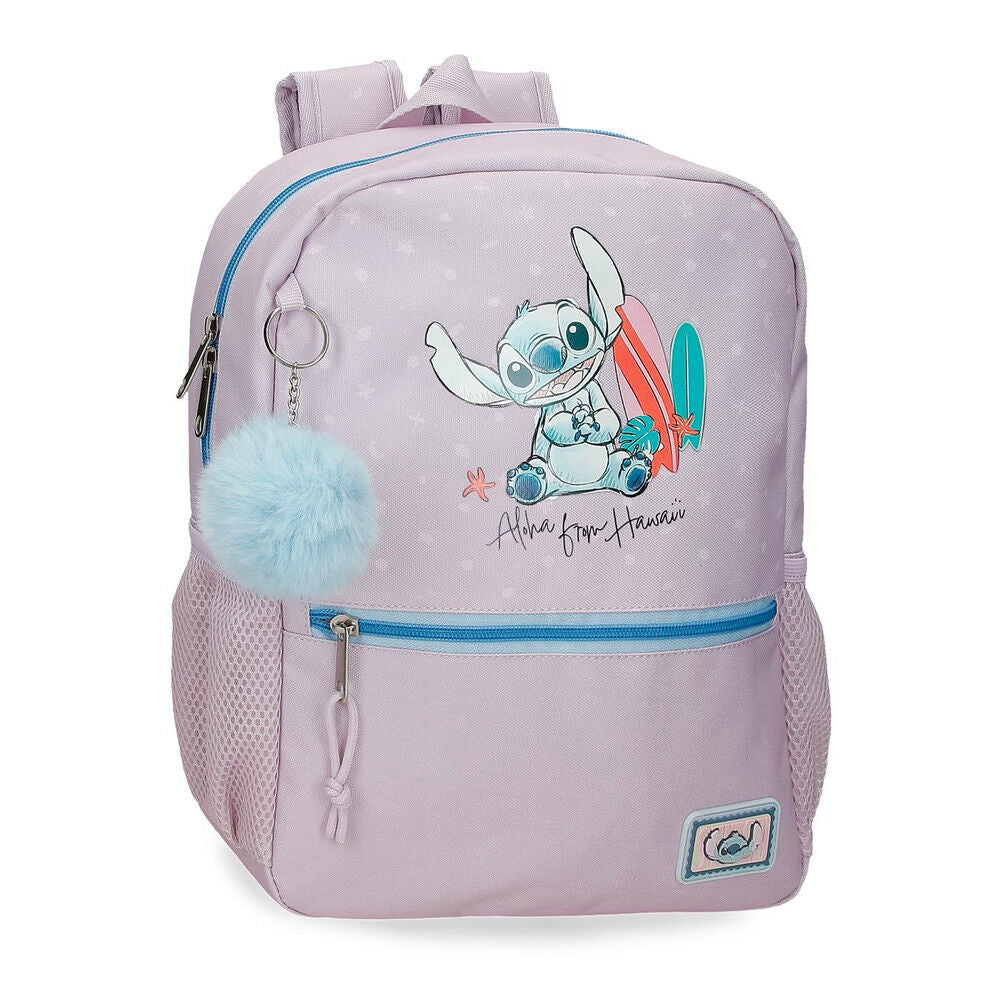 Mochila From Hawaii Stitch Disney 33cm adaptable