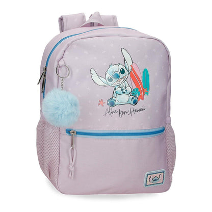 Mochila From Hawaii Stitch Disney 33cm adaptable