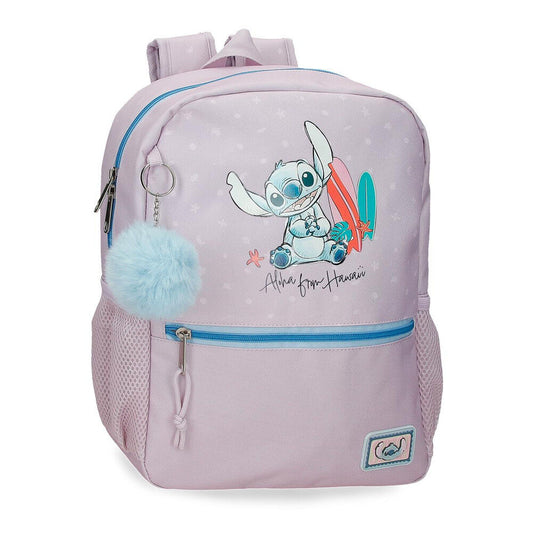 Mochila From Hawaii Stitch Disney 33cm adaptable