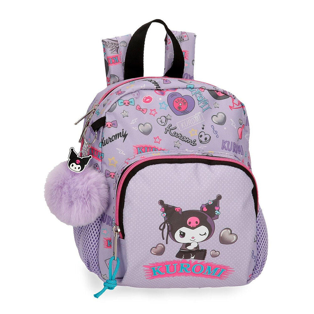 Mochila Retropop Kuromi Hello Kitty 24cm