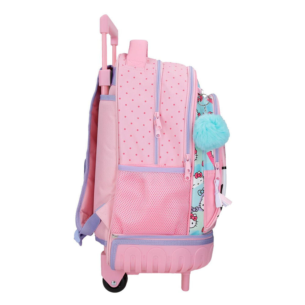 Trolley compact Bows Hello Kitty extraible 43cm