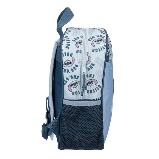 Mochila Keep Going Stitch Disney 28cm adaptable
