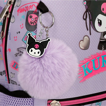 Saco Retropop Kuromi Hello Kitty 46cm