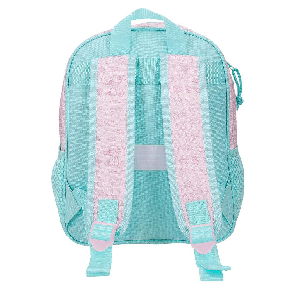 Mochila Beach & Love Stitch Disney 28cm