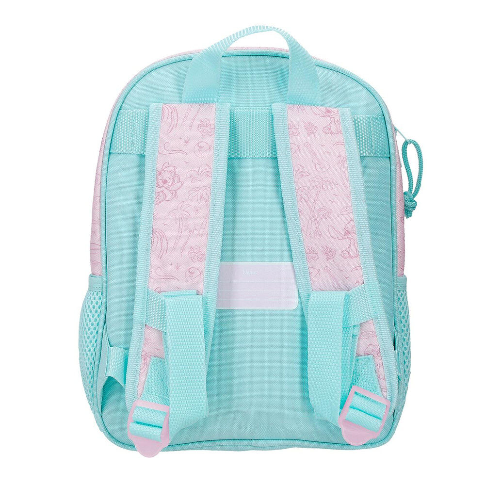 Mochila Beach & Love Stitch Disney 28cm adaptable