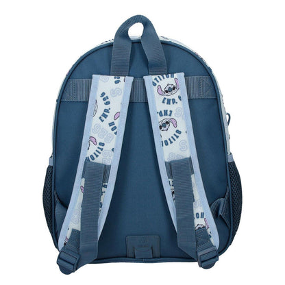 Mochila Keep Going Stitch Disney 33cm adaptable