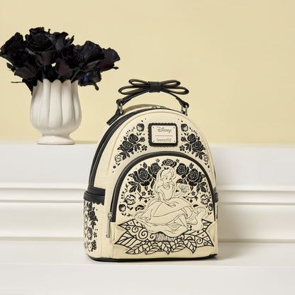 Mochila Floral Alicia en el Pais de las Maravillas Disney Loungefly 26cm