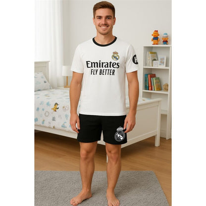 Pijama Real Madrid algodon adulto