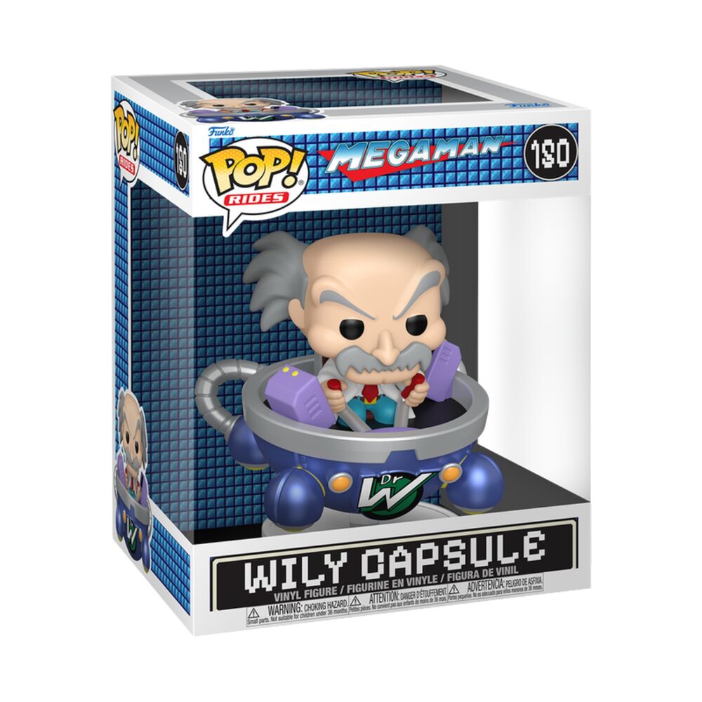 Figura POP Rides Deluxe Mega Man Dr. Wily in Wily Capsule