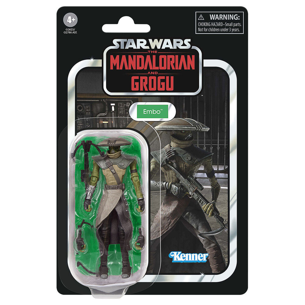 Figura Embo Kenner The Mandalorian And Grogu Star Wars 9.5cm
