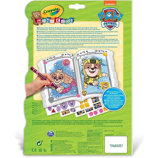 Libro Actividades Patrulla Canina Paw Patrol Crayola