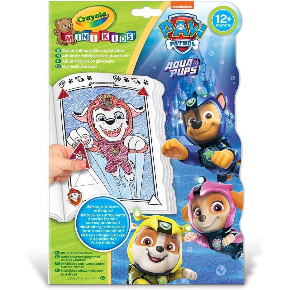Libro Actividades Patrulla Canina Paw Patrol Crayola