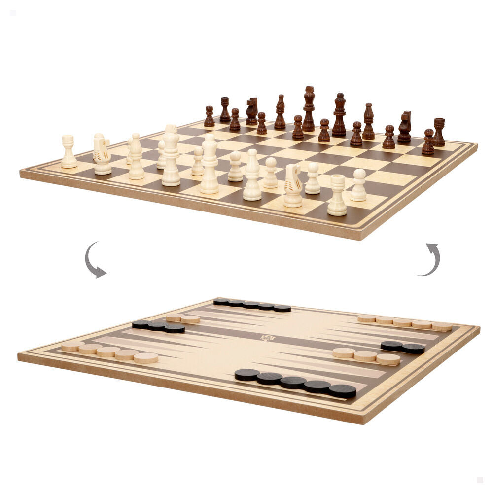 Juego Ajedrez & Backgammon