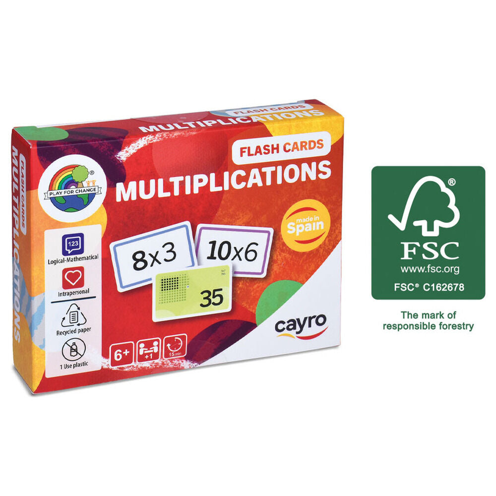 Flashcads Multiplicaciones