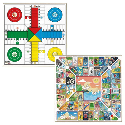 Tablero Parchis & Oca madera