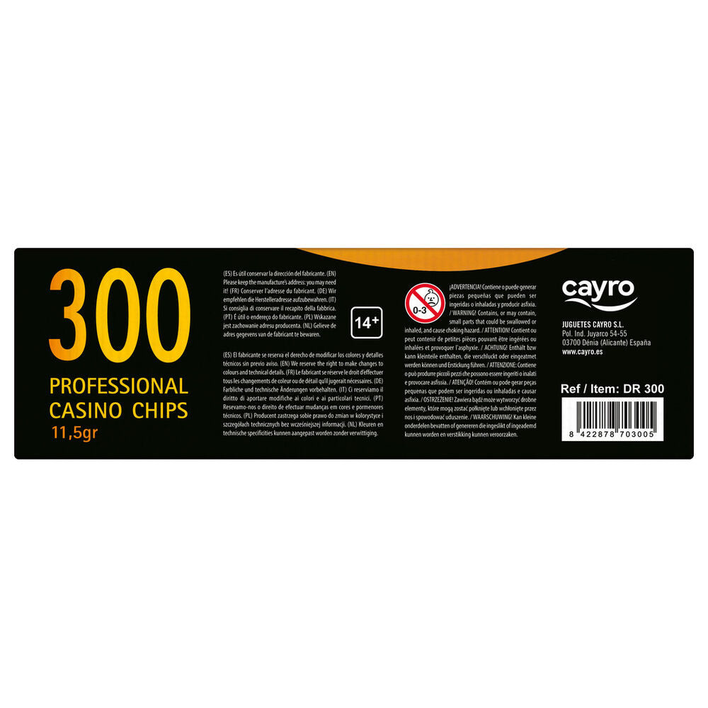 Maletin 300 fichas Poker