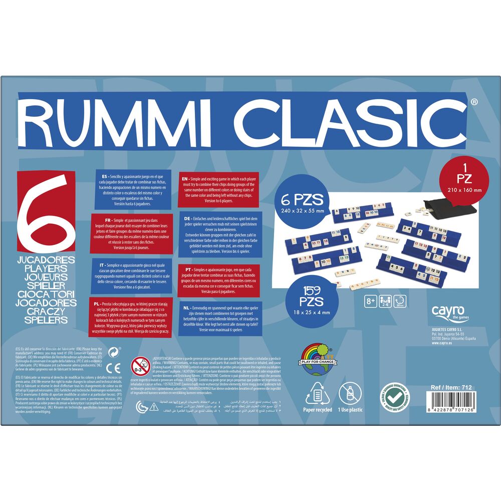 Rummiclasic 6 Jugadores