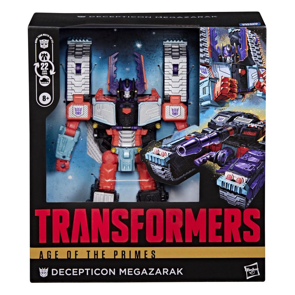 Figura Decepticon Megazarak Age Of The Primes Transformers 19cm
