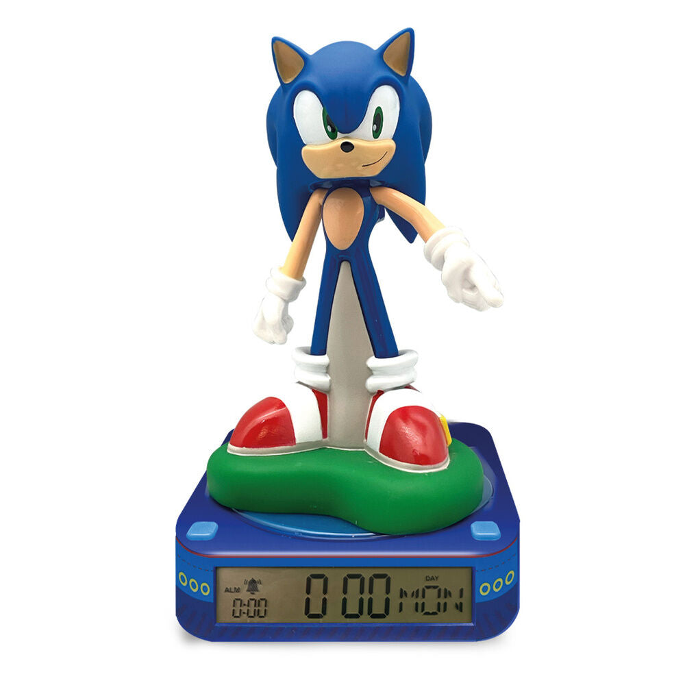 Lampara despertador 3D Sonic the Hedgehog
