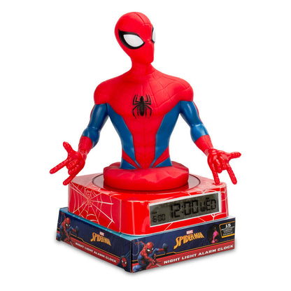 Lampara despertador 3D Spiderman Marvel