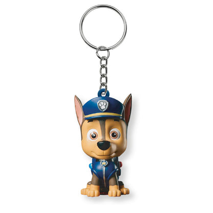 Llavero figura 3D con luz Chase Patrulla Canina Paw Patrol Flashies