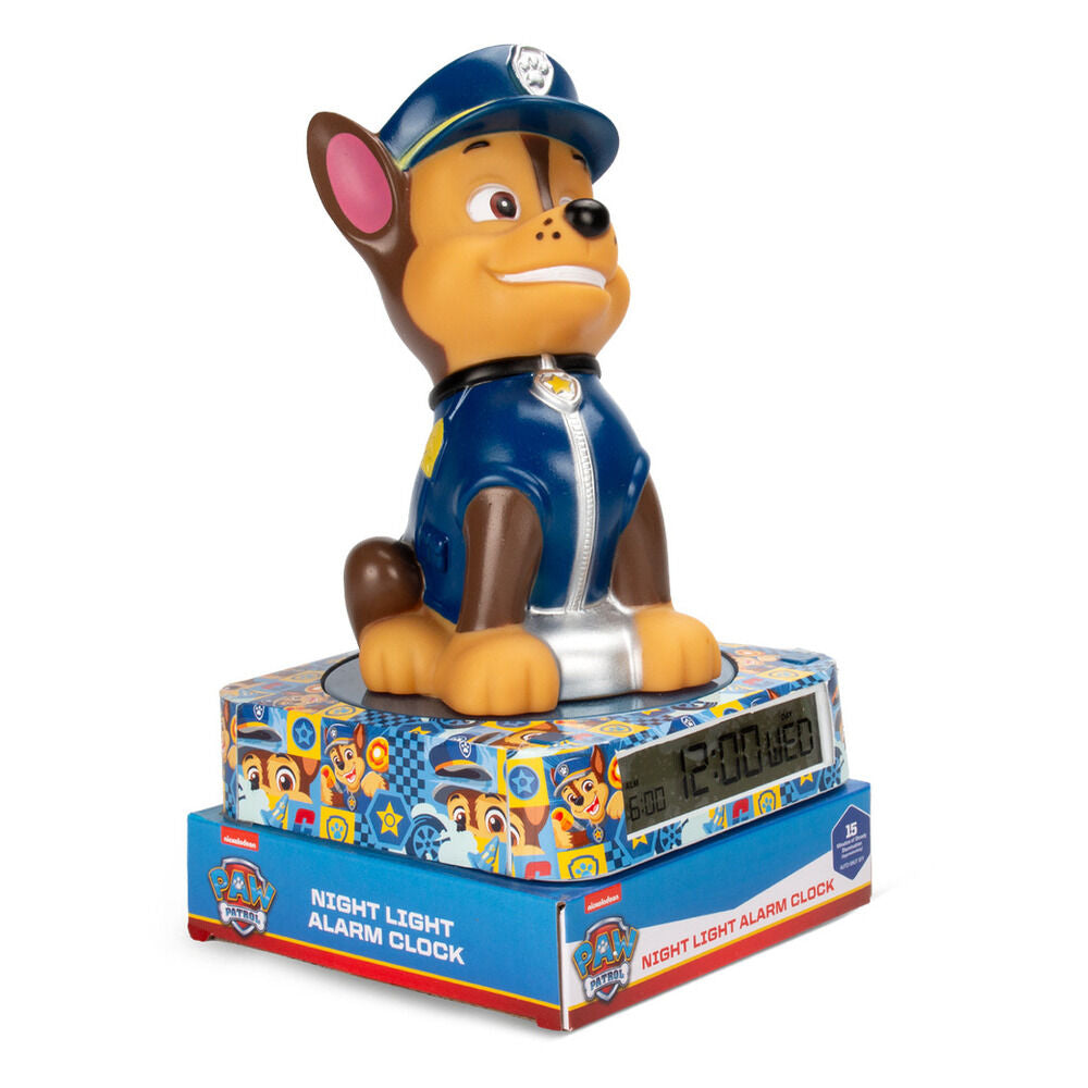 Lampara despertador 3D Chase Patrulla Canina Paw Patrol