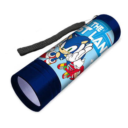 Linterna aluminio 9 leds Sonic the Hedgehog