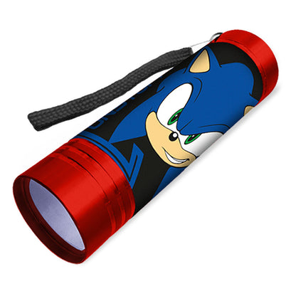 Linterna aluminio 9 leds Sonic the Hedgehog