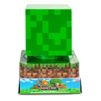 Lampara despertador 3D Minecraft