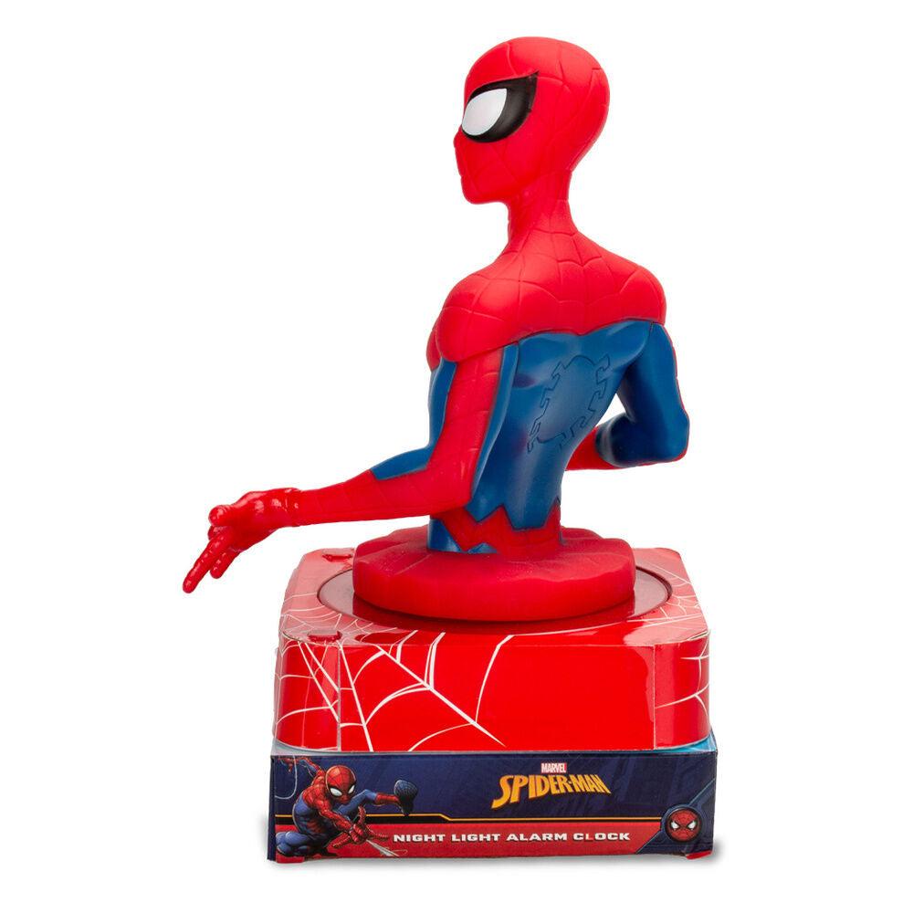 Lampara despertador 3D Spiderman Marvel